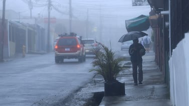 Viernes lluvioso en Costa Rica: tormentas eléctricas y aguaceros, estas son las regiones más afectadas