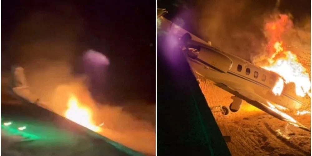 Accidente avión