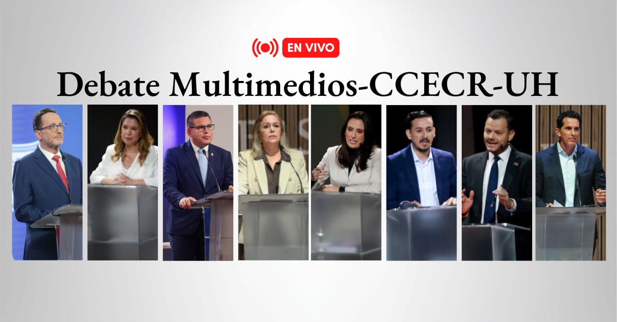 Los ocho candidatos estarán esta noche en el debate organizado por Multimedios, Colegio de Ciencias Económicas y Universidad Hispanoamericana.