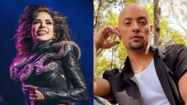 Bailarín tico Michael Rubí se lució en concierto junto a Gloria Trevi