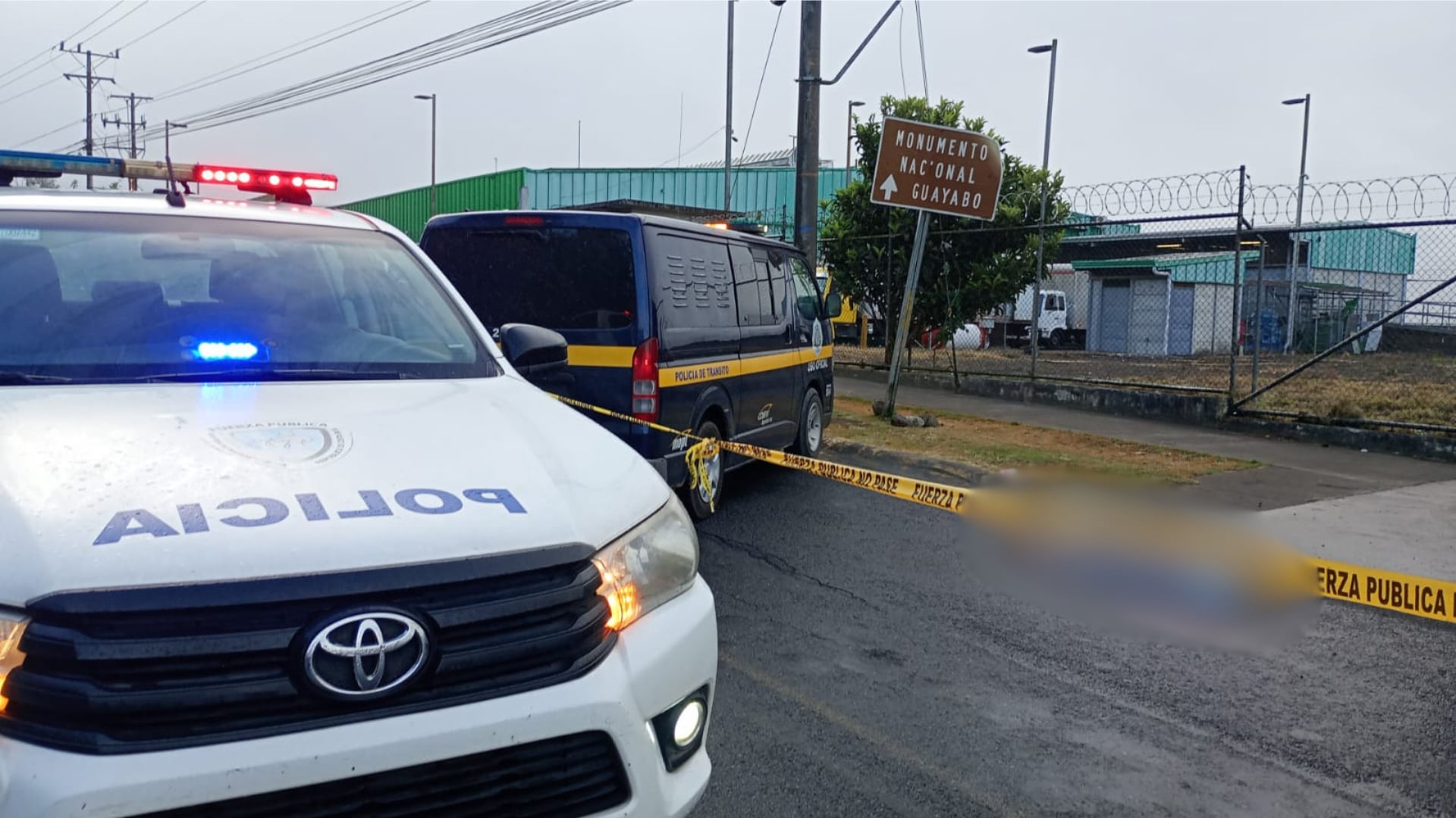 El atropello ocurrió en Oreamuno de Cartago.