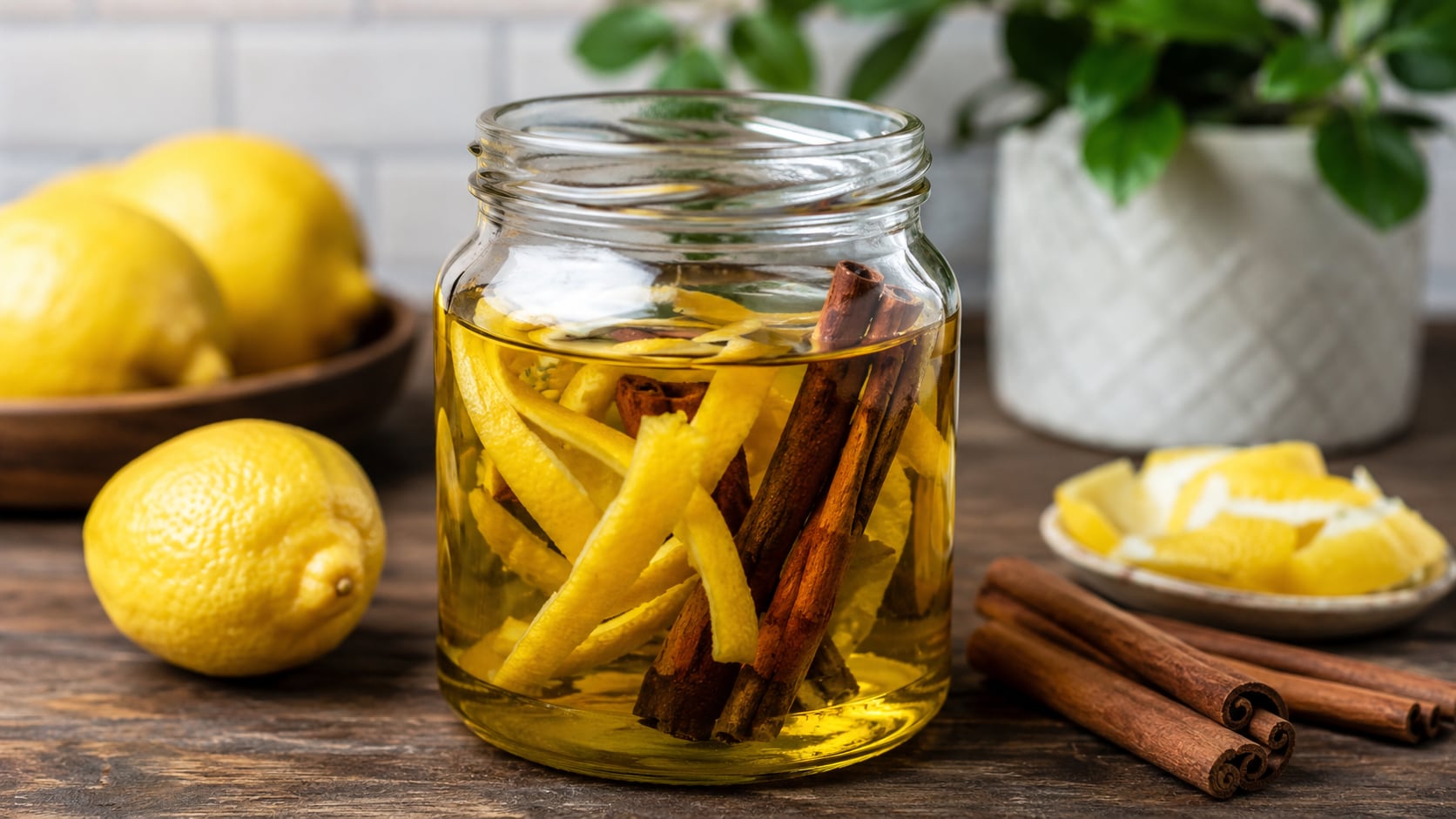 Mezclar aceite de oliva, canela y cáscara de limón: para qué sirve y por qué lo utilizan miles de personas