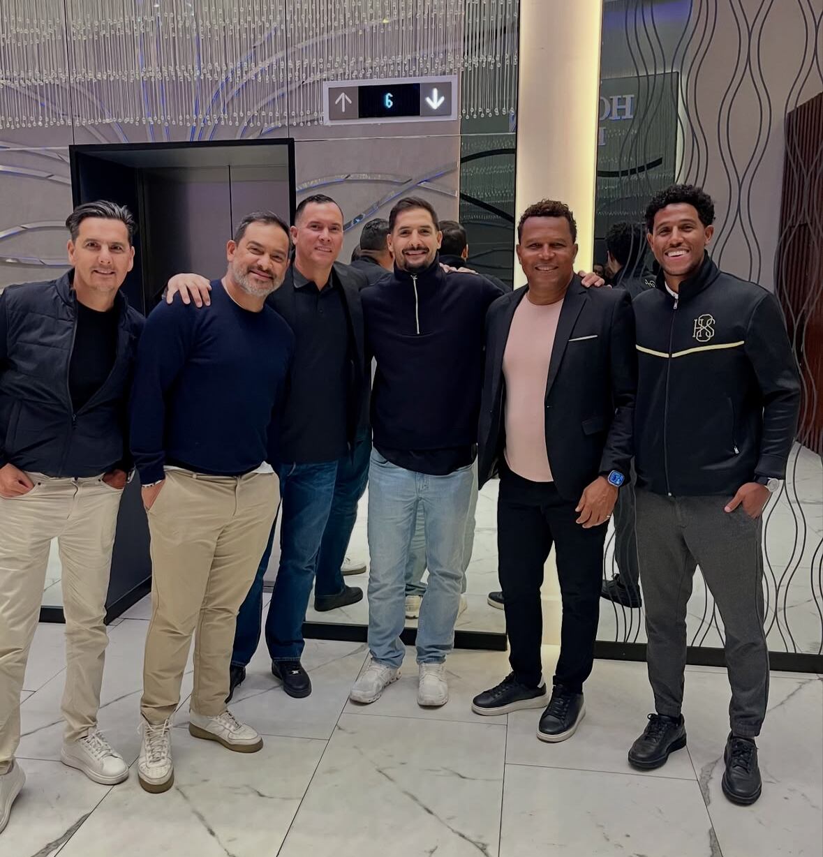 Celso Borges está en la Copa Oro con otras leyendas del fútbol de Centroamérica.