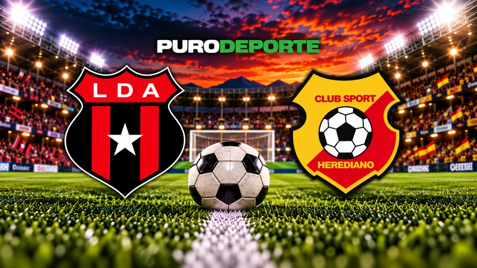 Liga Deportiva Alajuelense y el Club Sport Herediano se enfrentan en la jornada 11 del Torneo de Apertura 2026.