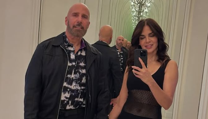 Lynda Díaz y su esposo Anthony Alfonso