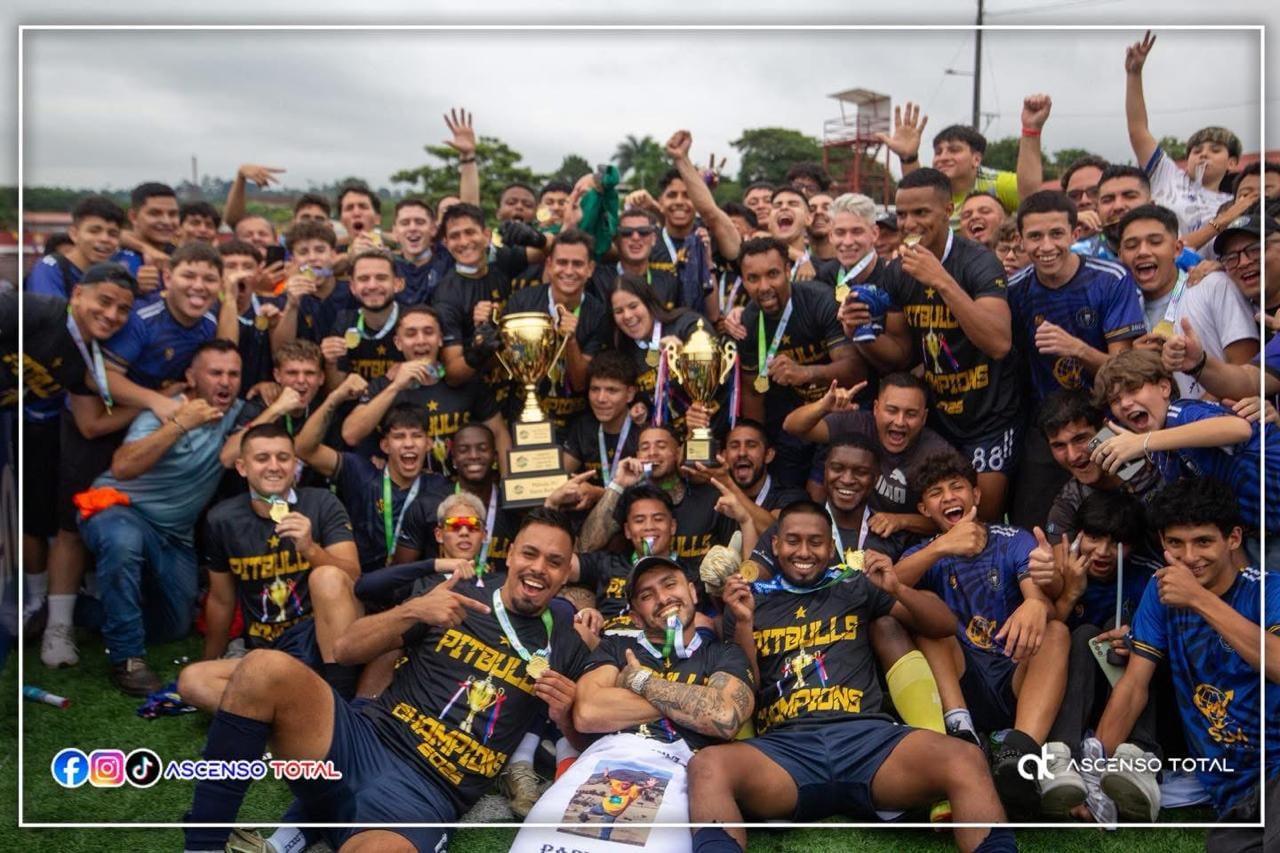 Pitbulls FC, campeón de Linafa
Derrotó 4-3 en penales a Rosario de Naranjo
28 de junio del 2025
Cortesía: Ascenso Total