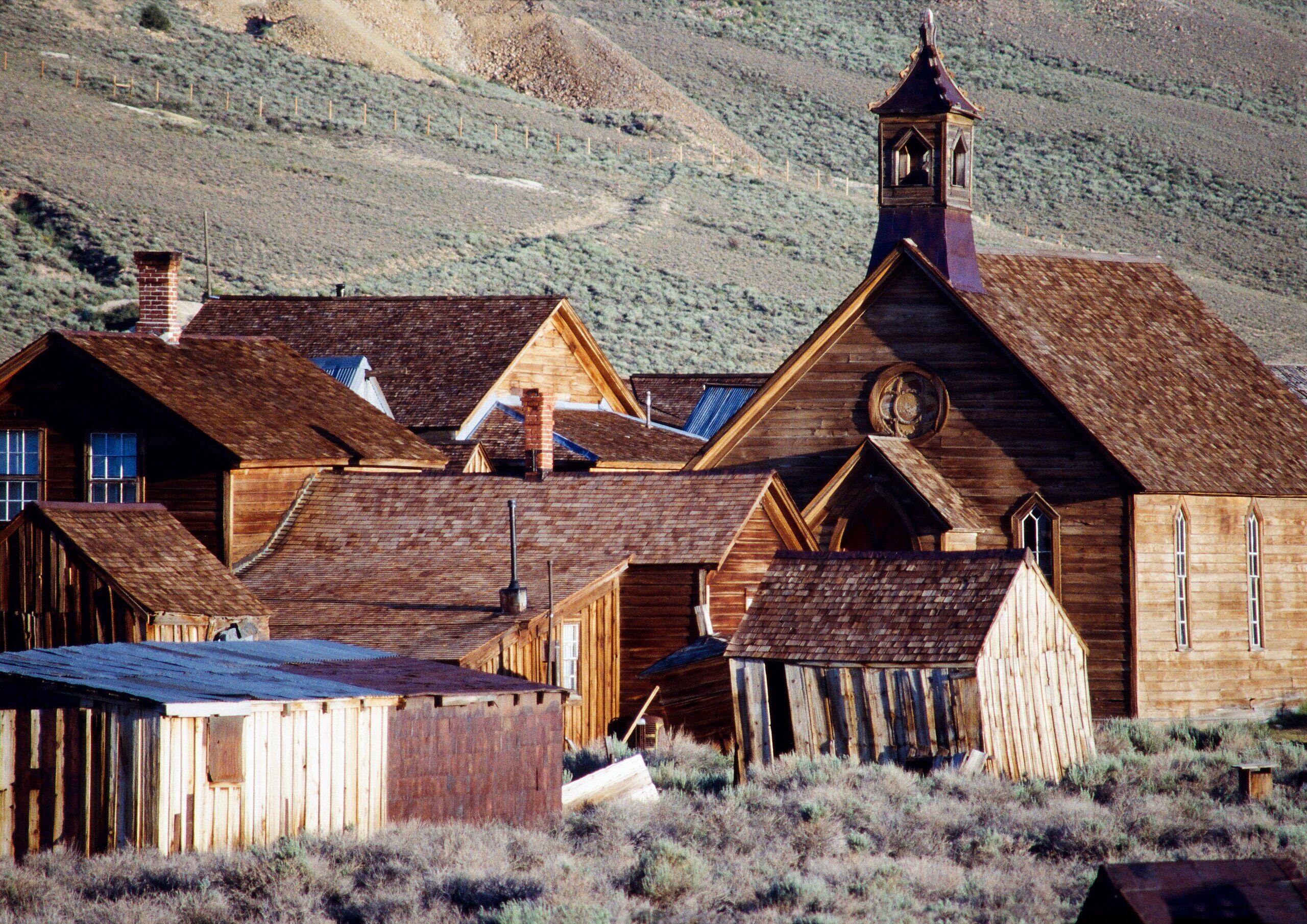 Bodie is a ghost town east of the Sierra Nevada mountain range in Mono County, California, USA.