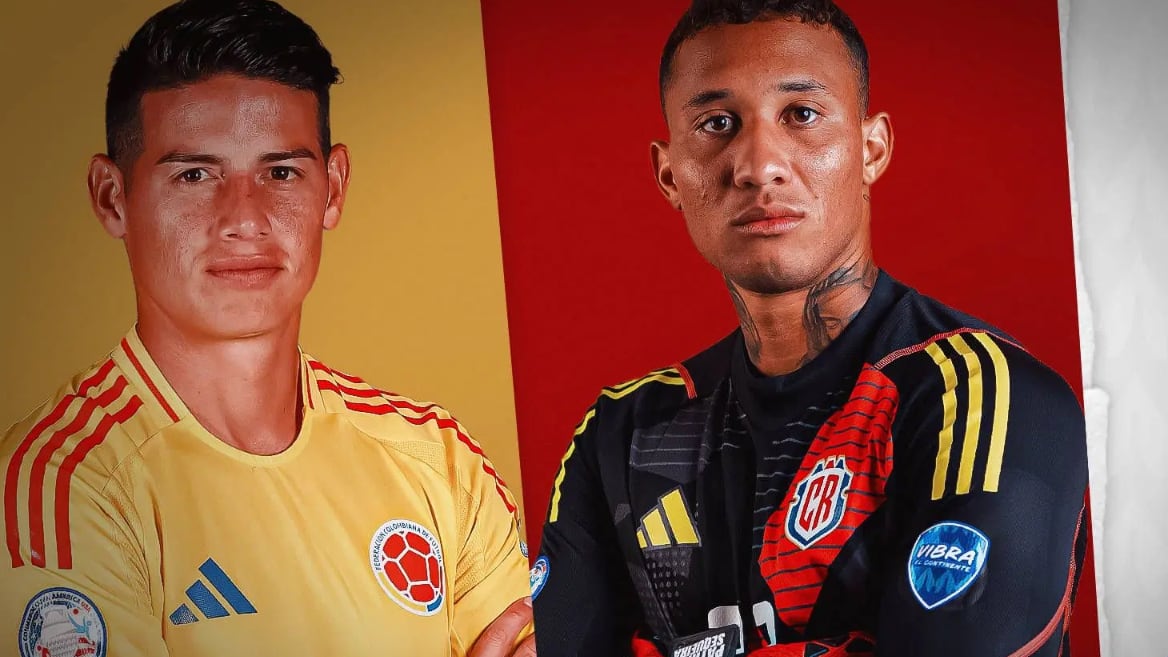 James Rodríguez y Patrick Sequeira están llamados a ser protagonistas en el partido entre Colombia y la Selección de Costa Rica en la Copa América 2024.