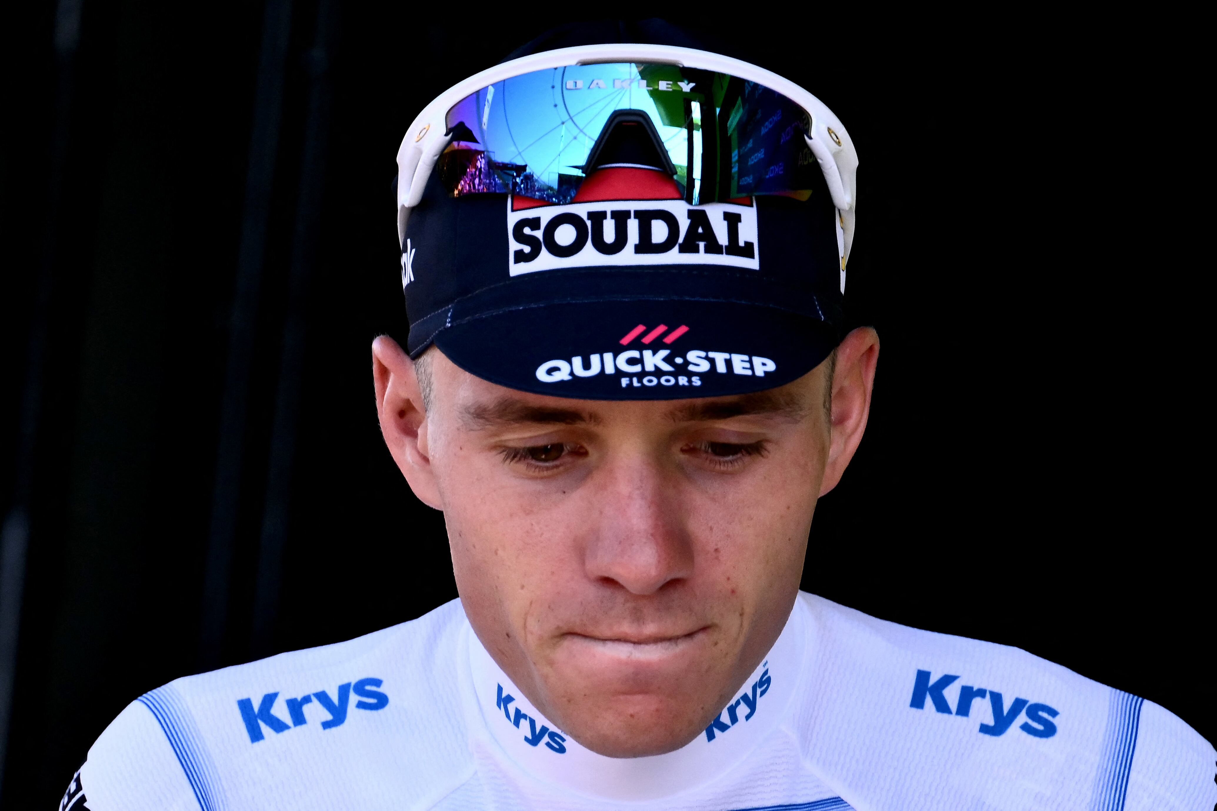 Remco Evenepoel se despidió del Tour de Francia porque las fuerzas no lo acompañaron.