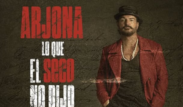 Ricardo Arjona confirma concierto en Costa Rica para el 14 de agosto de 2026.
