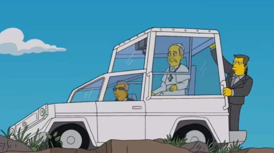 Fuera de los episodios regulares, en 2015 los productores de Los Simpson lanzaron un cortometraje titulado El Papa del pueblo, en homenaje a la visita del papa Francisco a Estados Unidos.