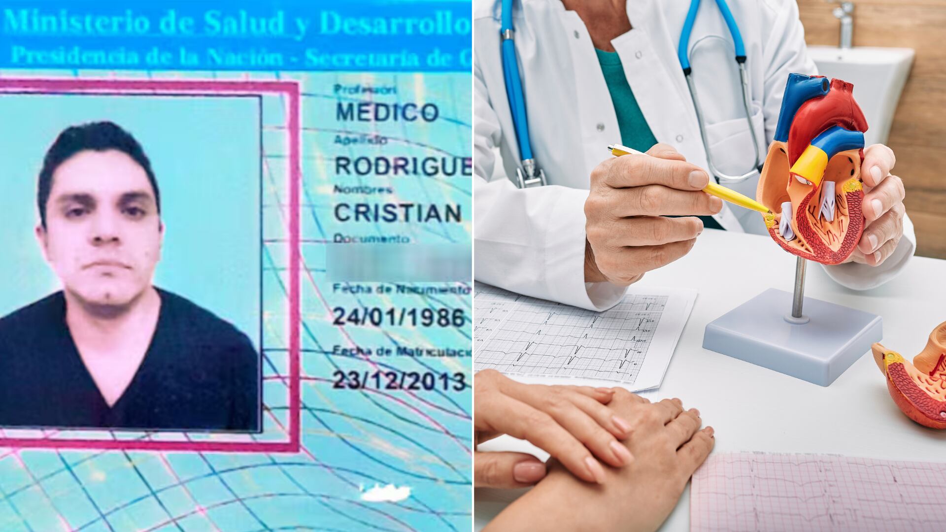 Un hombre simuló ser médico en Argentina durante años y suplantó documentos oficiales; ahora enfrenta cargos por la muerte de una paciente.