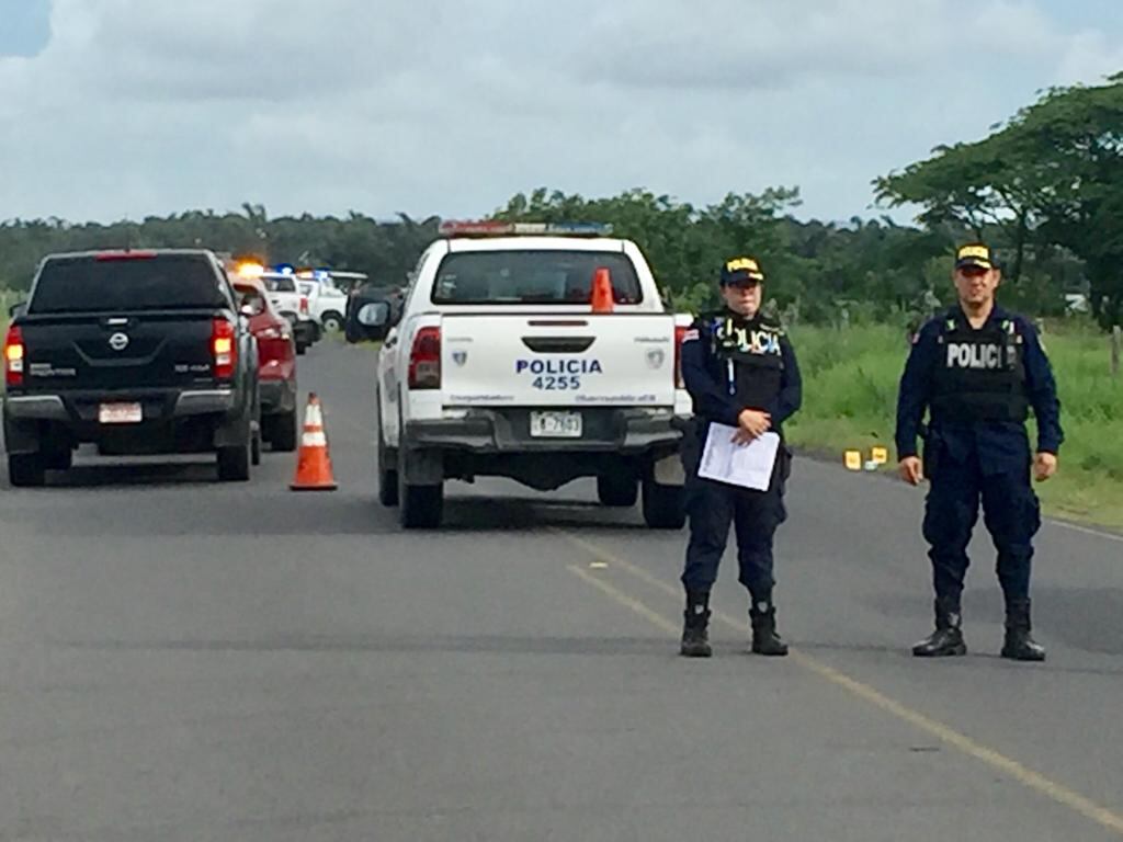 Fallecido con impactos de bala en tórax en Limón