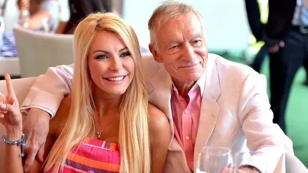 Crystal y Hugh Hefner se casaron en el 2012 y tenían una diferencia de edad de 60 años.