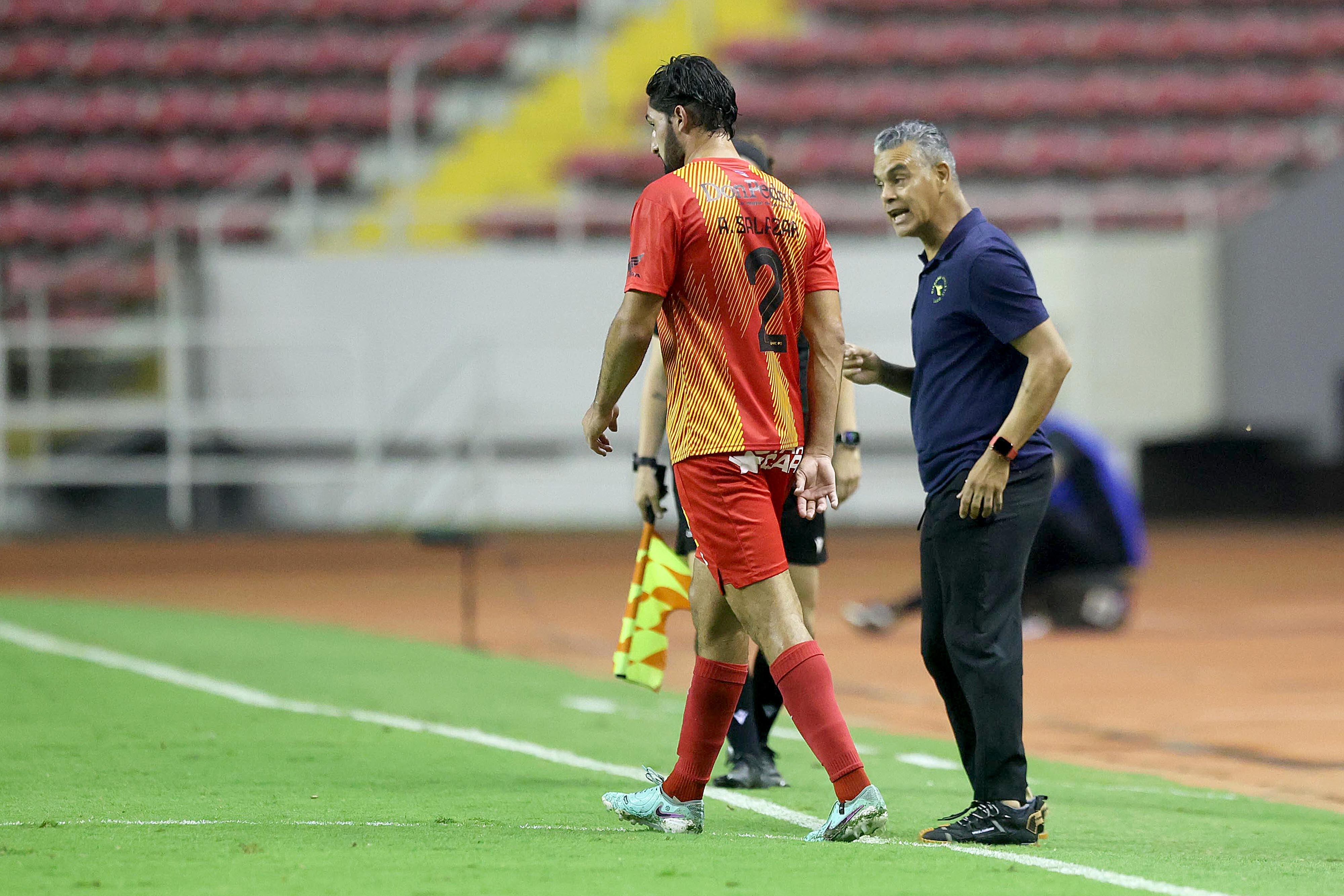 03/04/2024 Estadio Nacional, La Sabana. El Club Sport Herediano recibió al Pachuca, de Méxco, en el partido de ida de la serie de cuartos de final de la Copa de Campeones de Concacaf 2024. Foto: Rafael Pacheco Granados