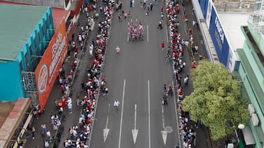 Desfiles en San José: Poca asistencia y día nublado marcan actos de la Independencia en la capital