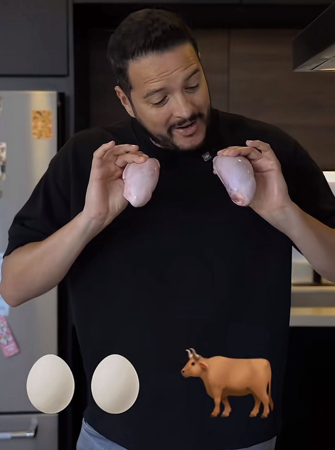 Max Barberena, huevos de toro