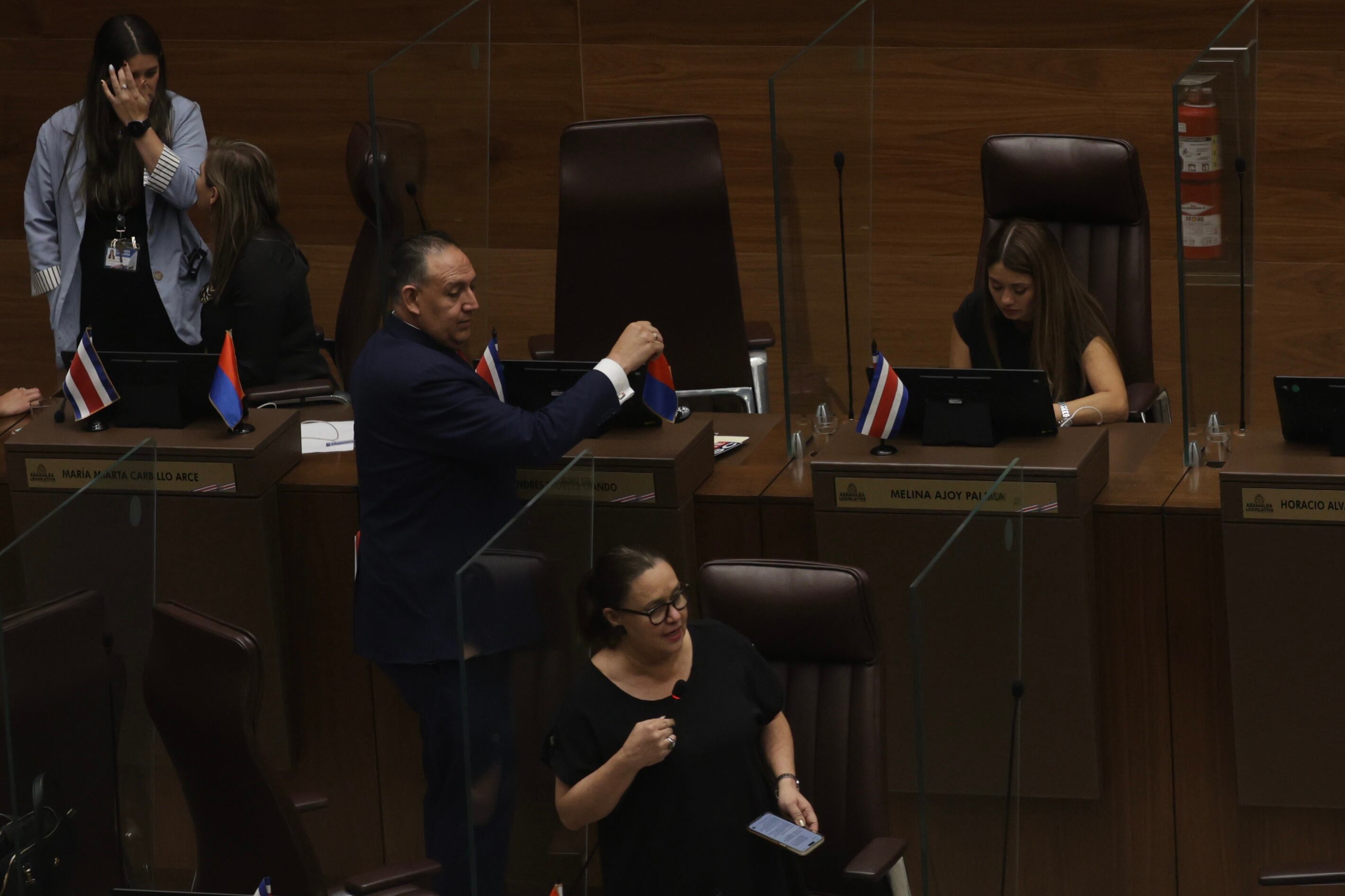 02/09/2025, San José, Asamblea Legislativa, fotografías del plenario Legislativo.