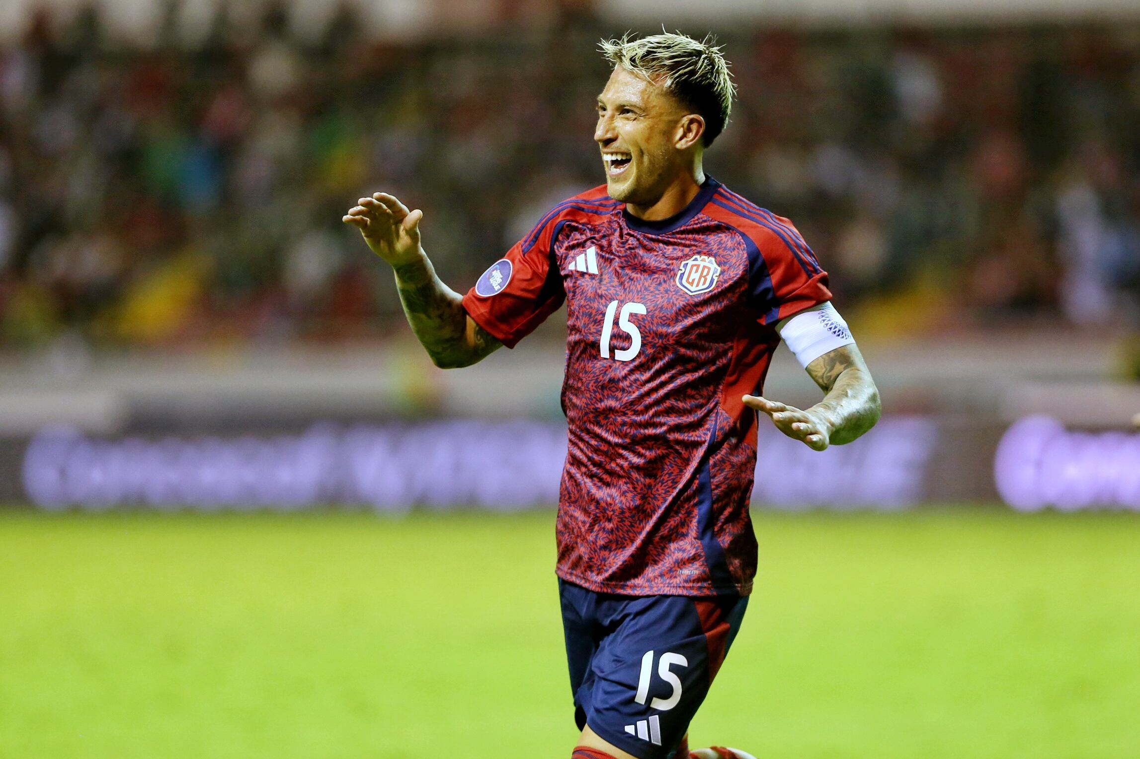 05/09/2024/ Juego entre la selección nacional de Costa Rica vs Guadalupe por la Nations League 2024 de CONCACAF en el estadio Nacional / Foto John Durán