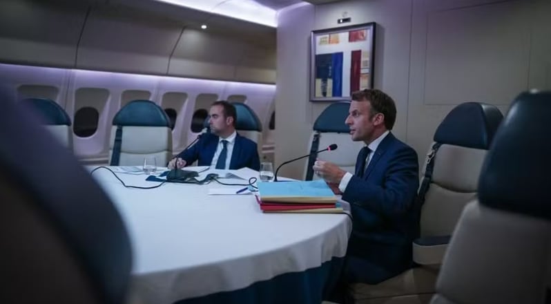 El Cotam Unité tiene una configuración interna diseñada para misiones diplomáticas, con una amplia sala de conferencias. Foto: O globo/Brasil