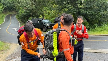 Hombre descompensado movilizó a socorristas a catarata del río Agres, en San José