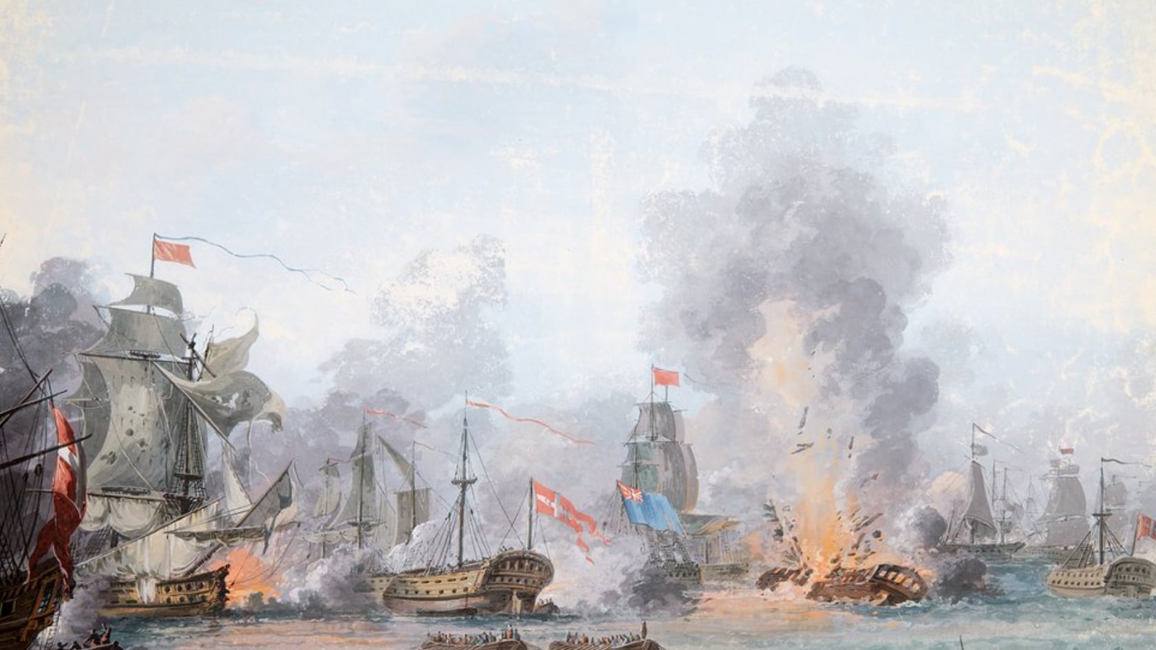 Equipo arqueológico recupera piezas y restos humanos del Dannebroge mientras avanzan obras que amenazan el sitio.