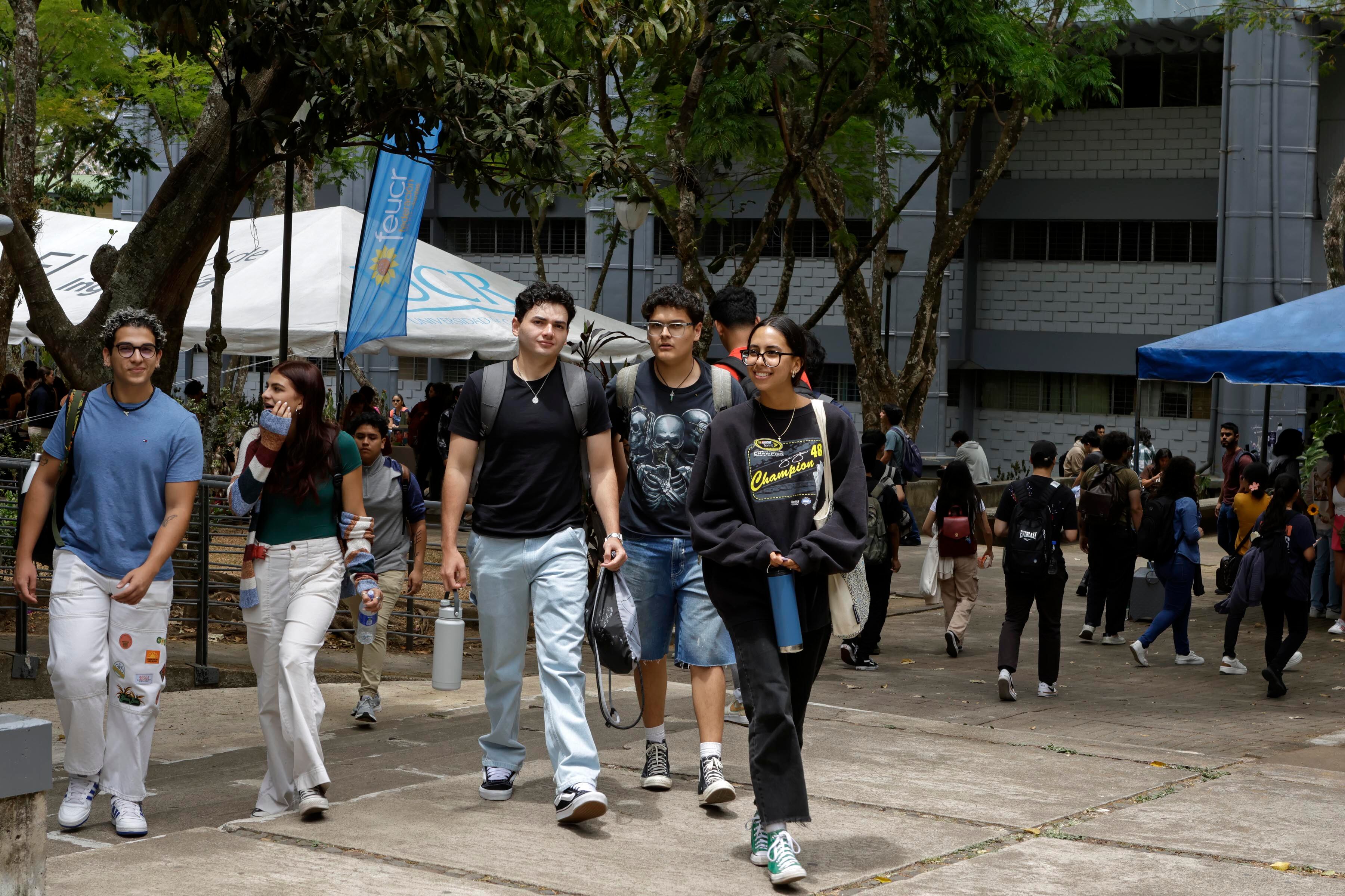 12/03/2024. Universidad de Costa Rica, San Pedro. Hora: 10:00 a.m. Fotografías del campus de la Universidad de Costa Rica (UCR), ubicada en San Pedro de Montes de Oca. Fotos: Mayela López