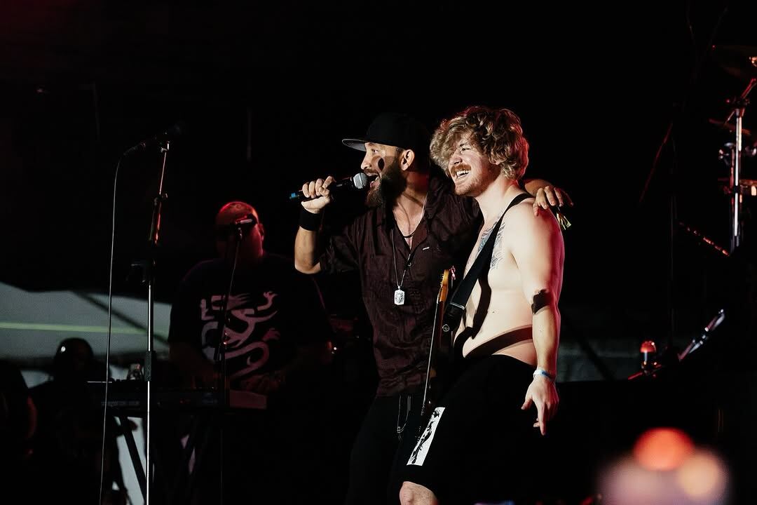 Marco Villalta, el cantante y guitarrista de la banda Earthstrong, vivió algo que nunca olvidará.