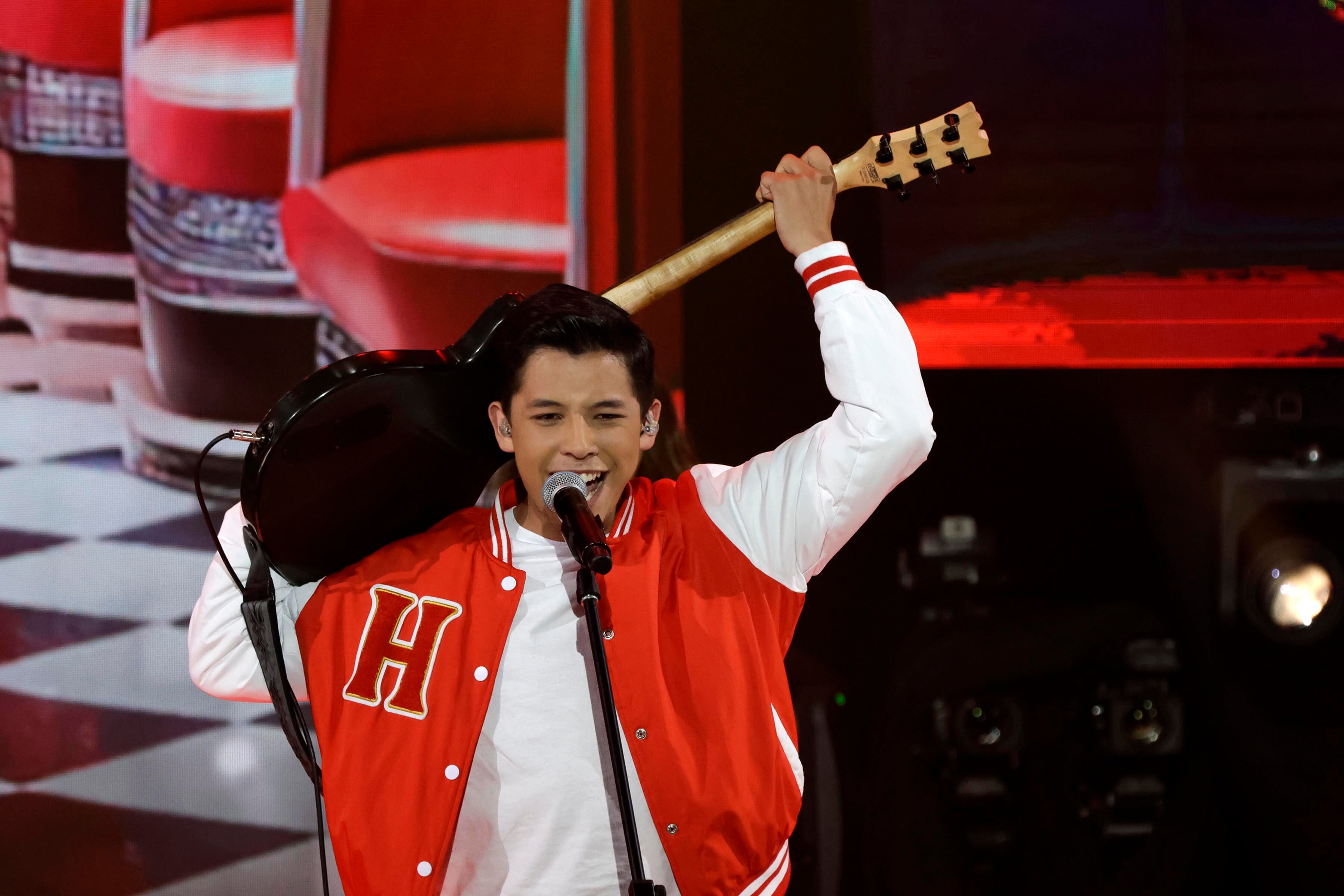 05/11/2023. Teletica, Sabana Oeste. Hora: 07:00 p.m. Gala número 10 de Nace una Estrella, grabada en el estudio Marco Picado de Teletica. En la foto, Jafet Jerez. Fotos: Mayela López