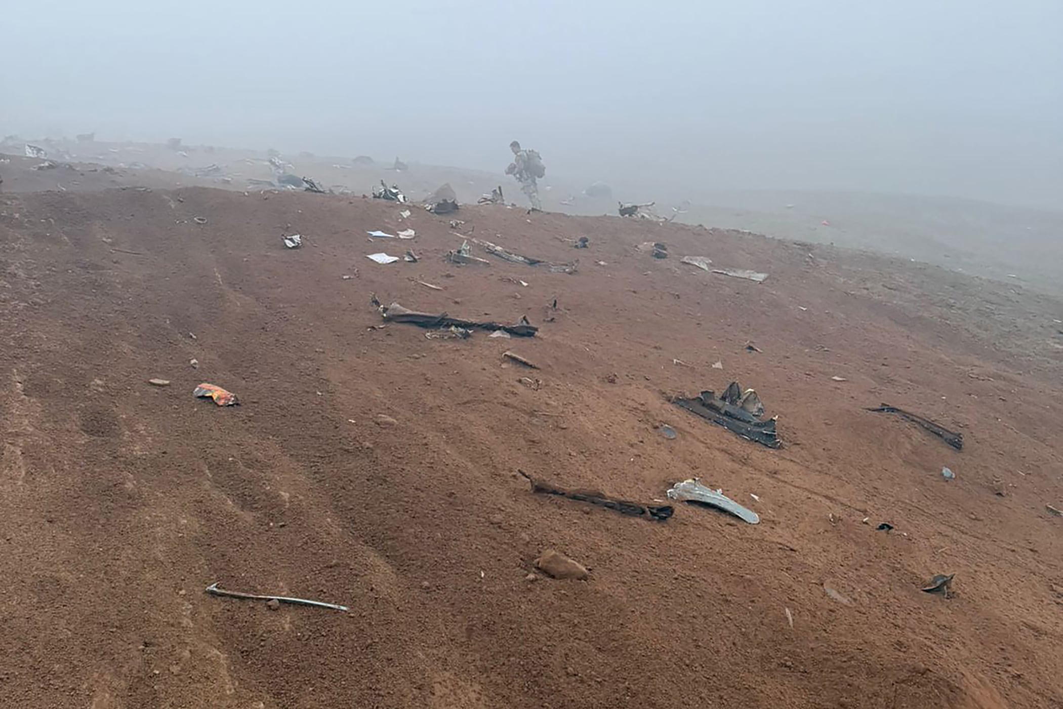 El único sobreviviente del accidente de helicóptero militar en el sur del Perú, que dejó 15 muertos, fue un pequeño perro de un coronel que se encontraba entre los pasajeros.