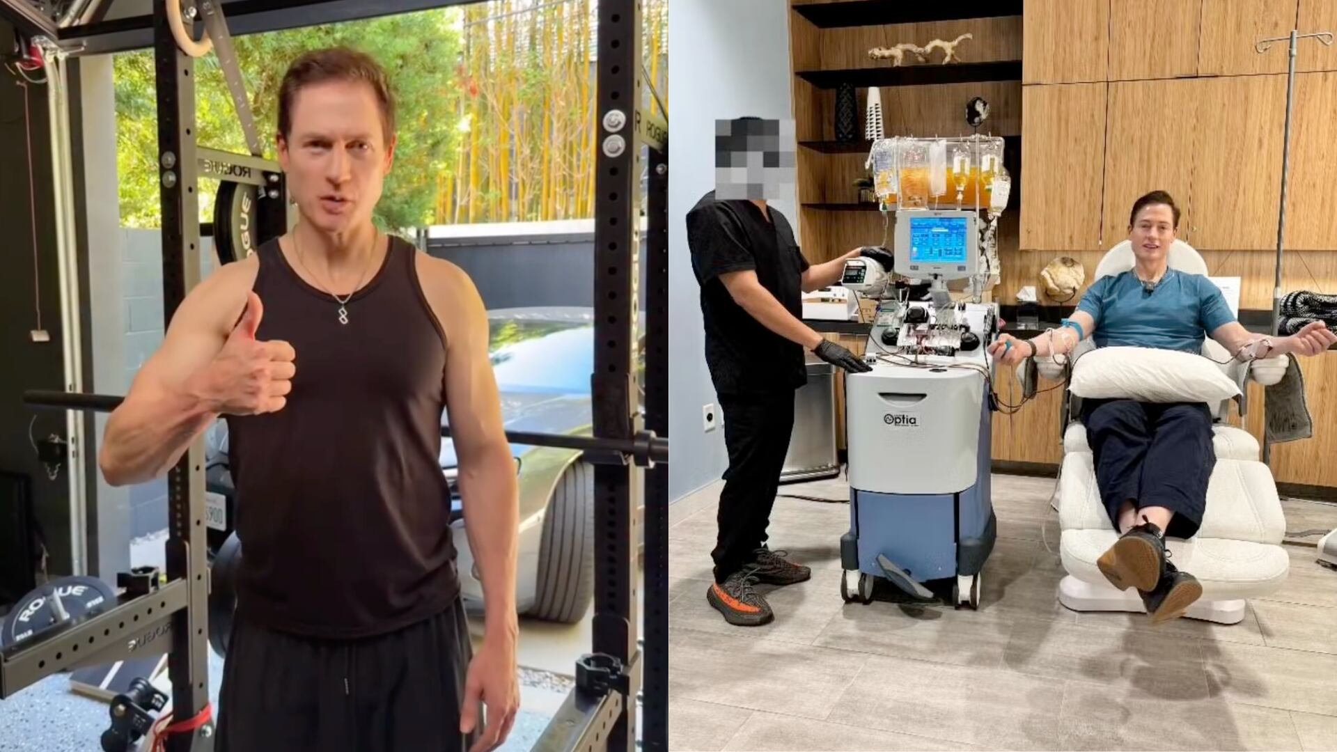 Bryan Johnson compartió una foto suya a los 20 años y reavivó el debate sobre su plan de rejuvenecimiento con el que busca tener 18 años otra vez.