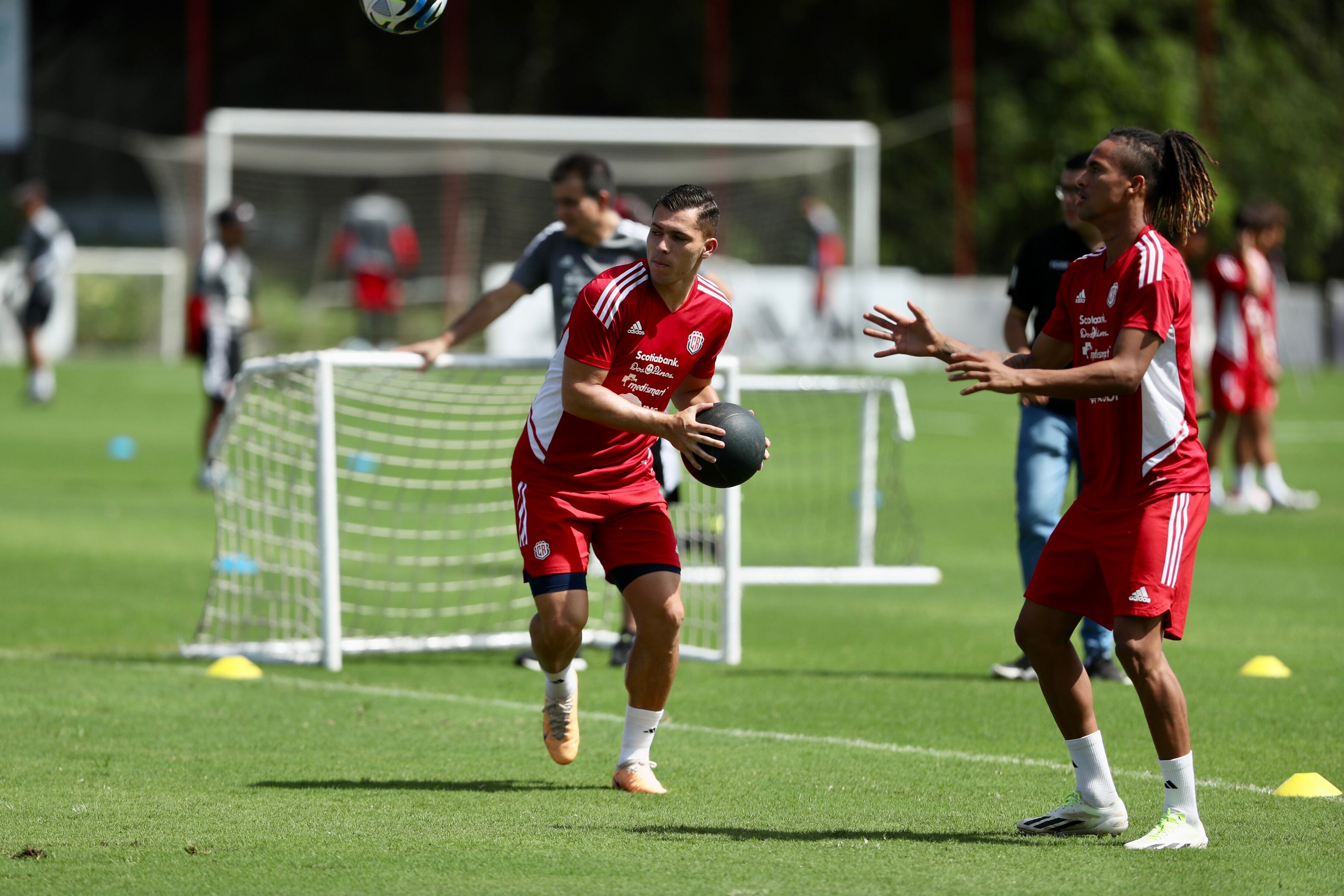 10/10/2023, Alajuela, Proyecto Gol, entrenamiento dela selección sub 23 con Claudio Vivas cómo entrenador interino previo al los fogueos ante Colombia sub 23.