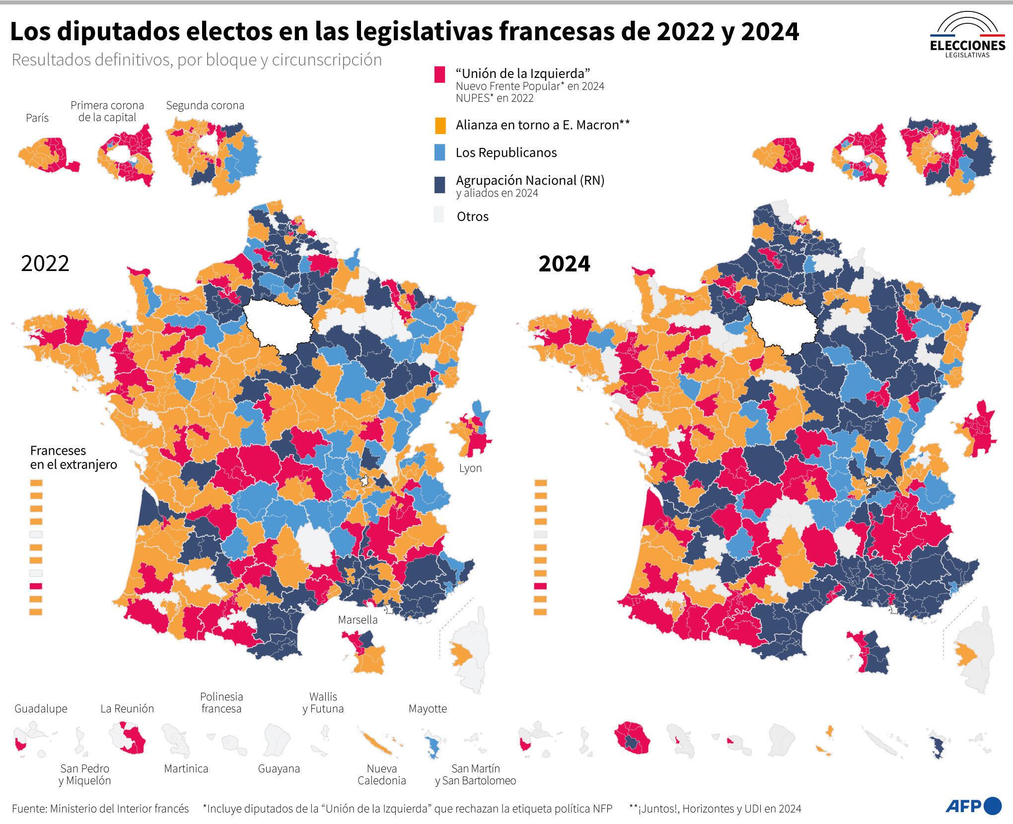 Francia podría convertirse en un país ingobernable a menos de dos semanas del inicio de los Juegos Olímpicos de París.