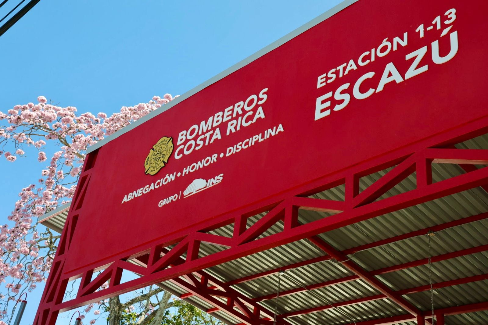 Inauguración Estación de Bomberos Escazú