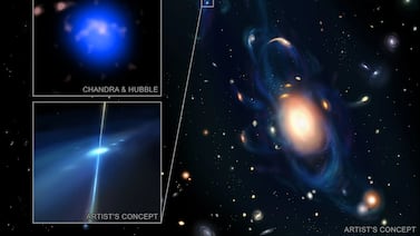 Telescopios de la NASA ubican fusión de estrellas de neutrones en una pequeña galaxia a 4.700 millones de años luz