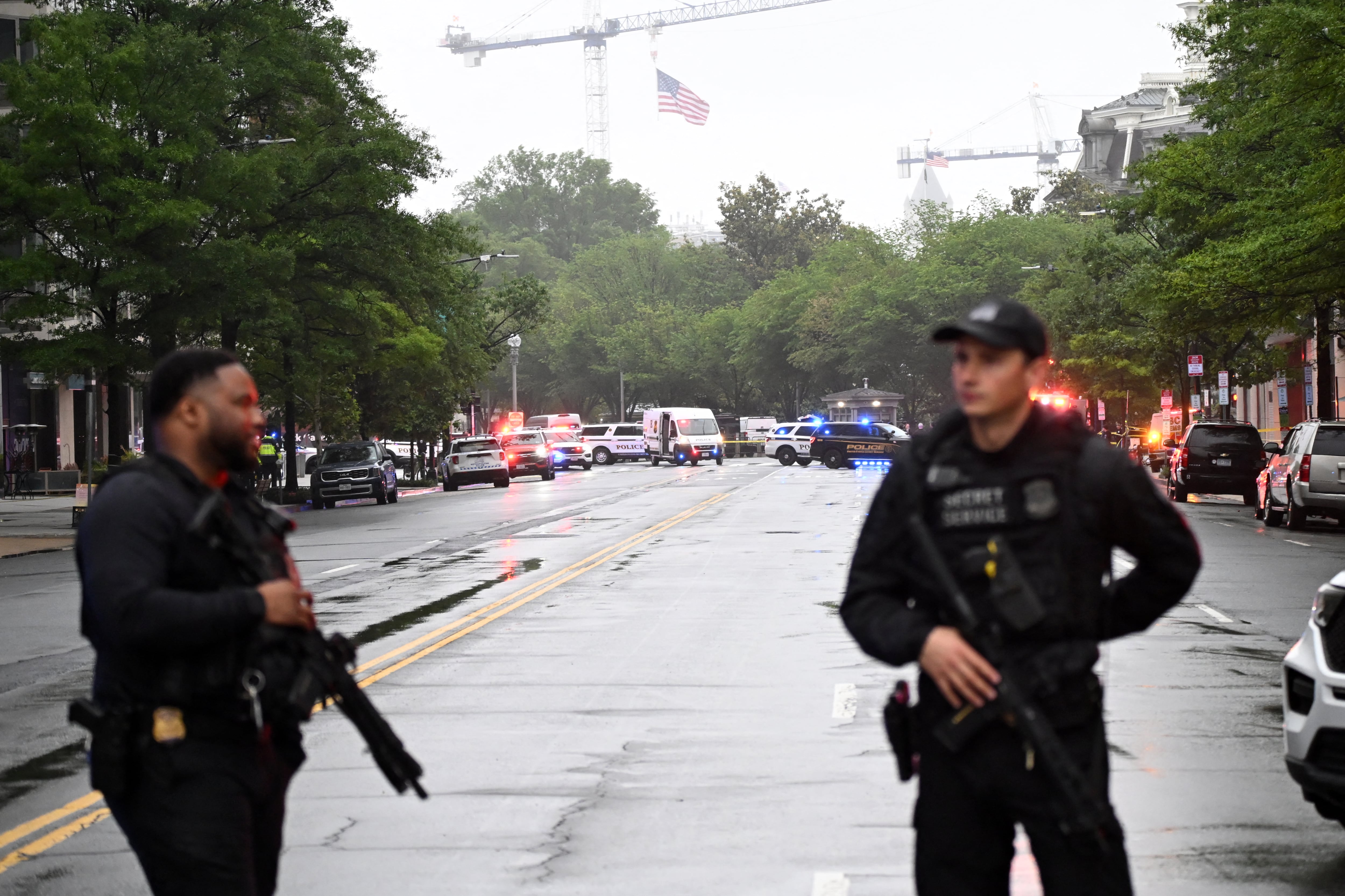 Disparos cerca de la Casa Blanca