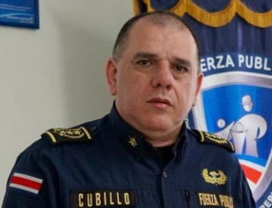 Marlon Cubillo, exdirector de Fuerza Pública