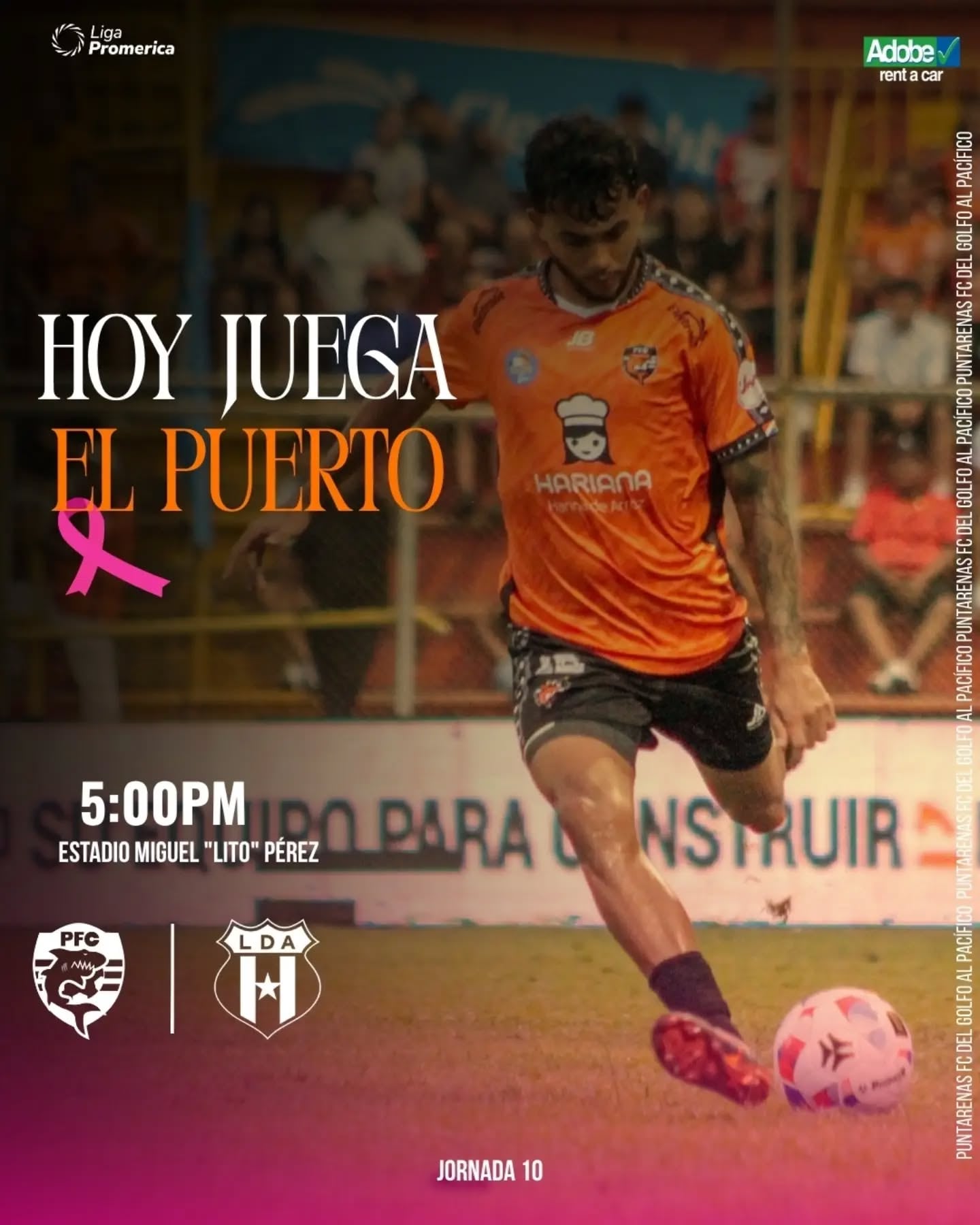 Puntarenas FC quiere hacer valer su condición de local contra Liga Deportiva Alajuelense.