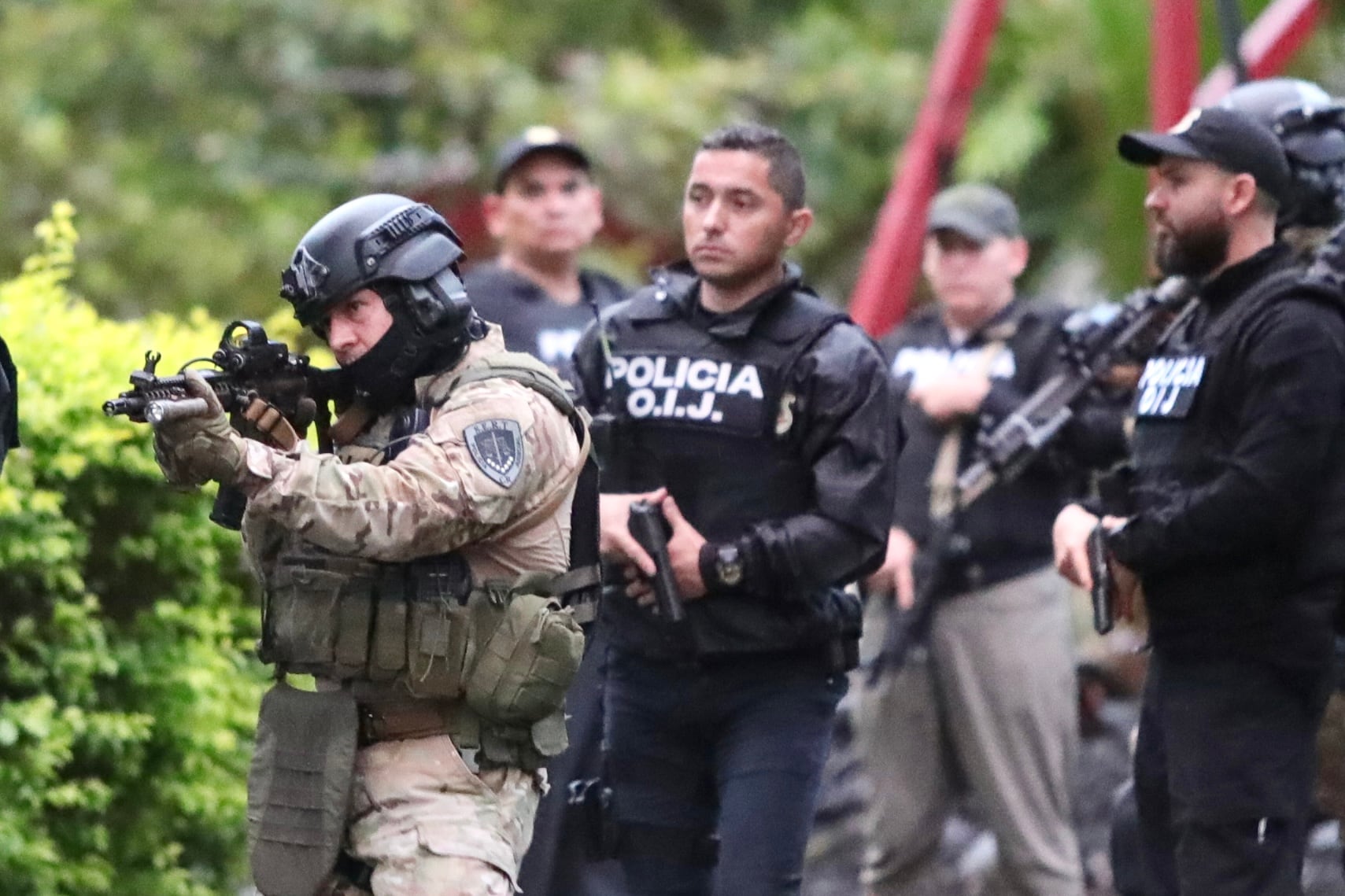 Allanamiento del OIJ Cahuita Limón