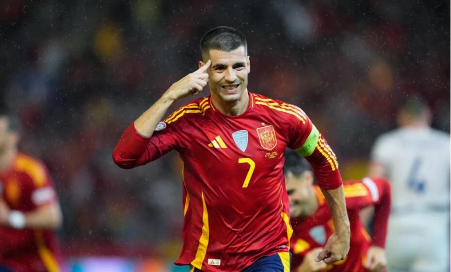 Álvaro Morata
Selección de España
Liga de Naciones de Europa
Serbia
15 de octubre del 2024
AFP