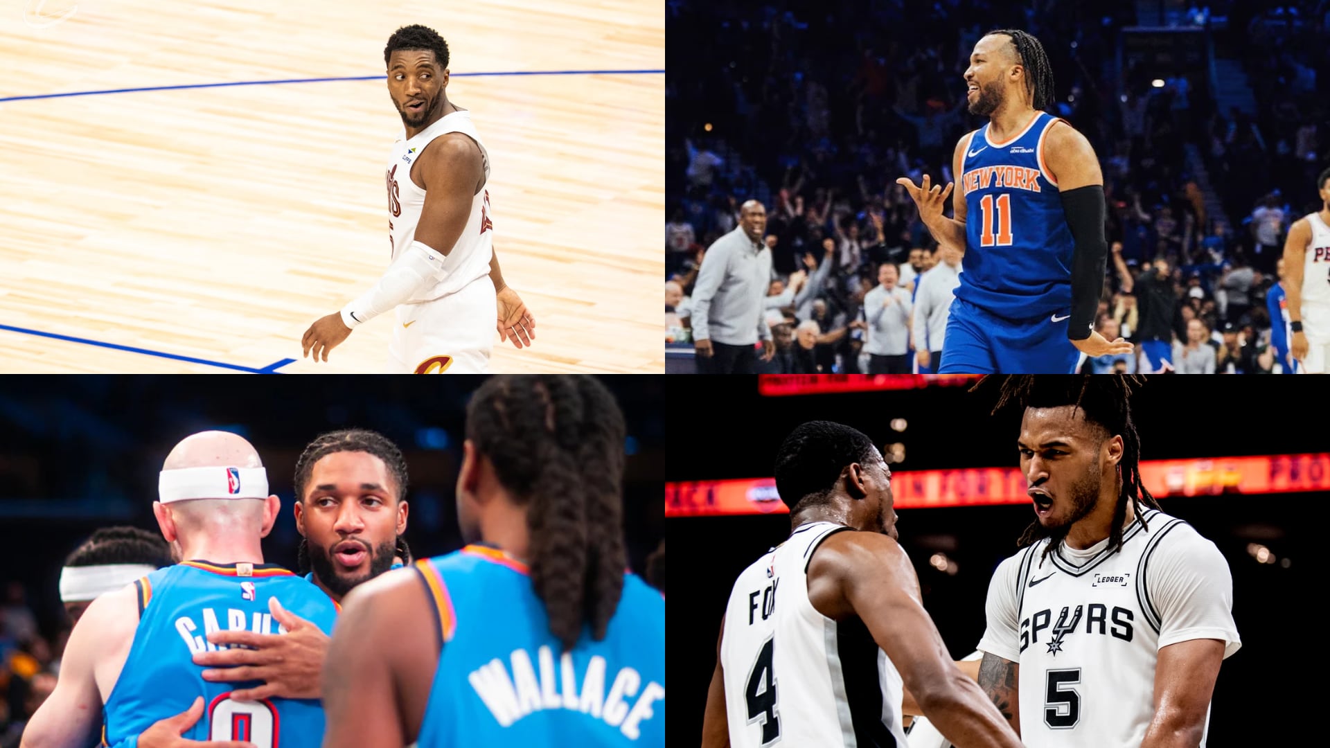 Las Finales de Conferencia de la NBA enfrenta a los dos mejores equipos de cada conferencia.