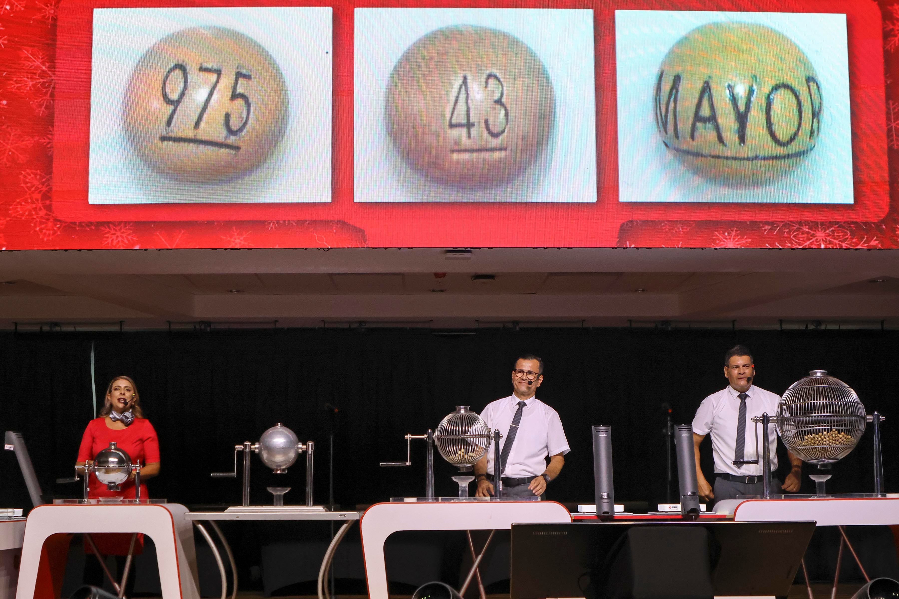 Premio mayor del sorteo del Gordo Navideño 2024