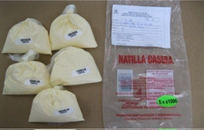 DETECCIÓN DE PRESENCIA DE LISTERIA MONOCYTOGENES, ESCHERICHIA COLI Y STAPHYLOCOCCUS AUREUS EN NATILLA MARCA CASERA. Miércoles 17 de julio 2024