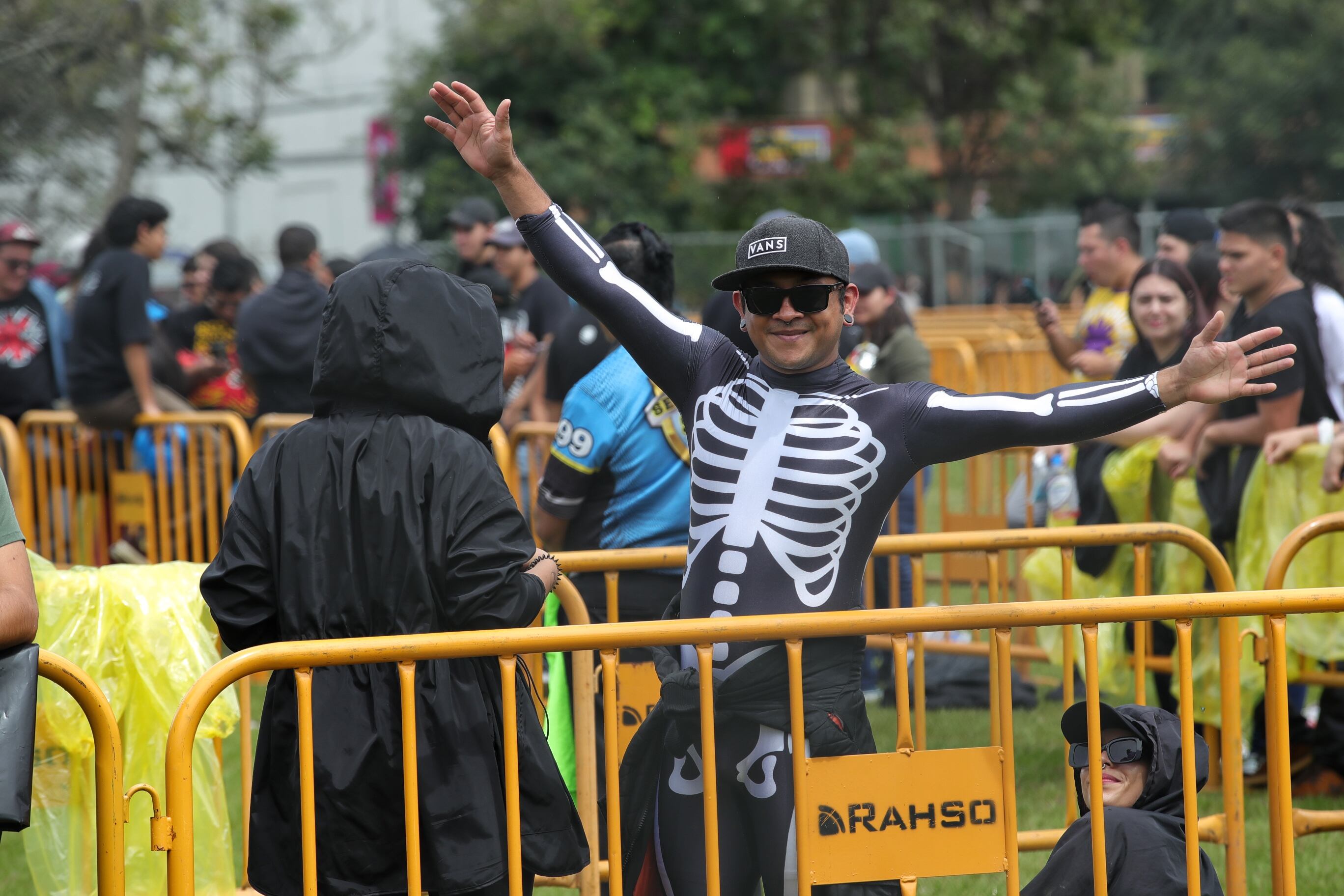 31/10/2023/ Recorrido mañanero previo al concierto de Red Hot Chili Peppers en el estadio Nacional / foto John Durán
