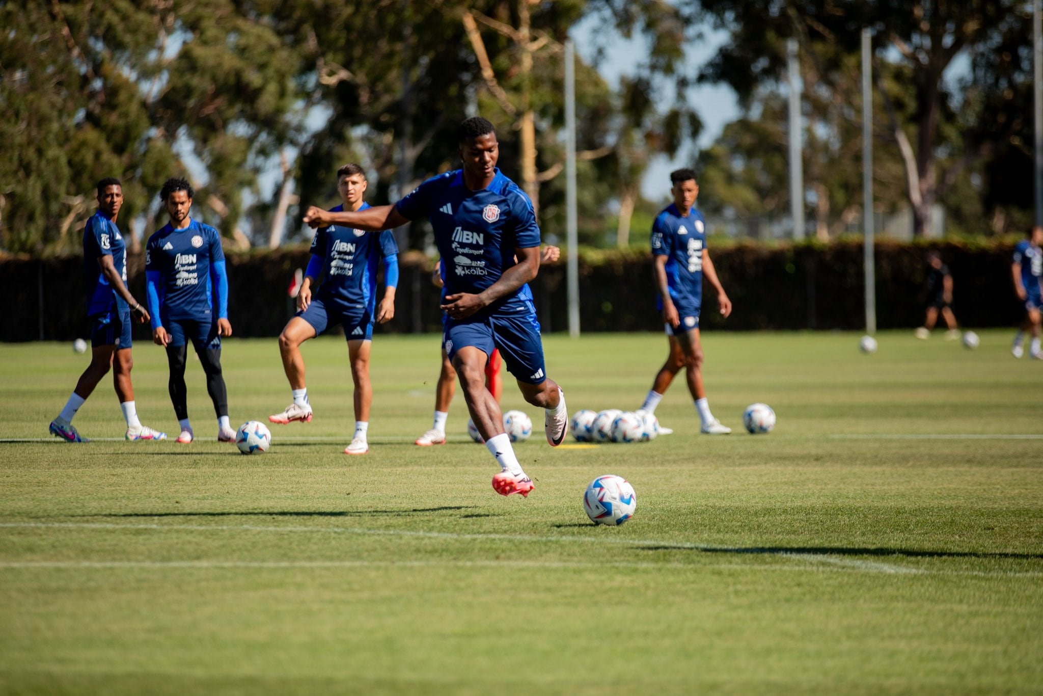 Jeyland Mitchell tiene 19 años y este lunes jugará su primer partido en la Copa América: Brasil vs. Costa Rica.