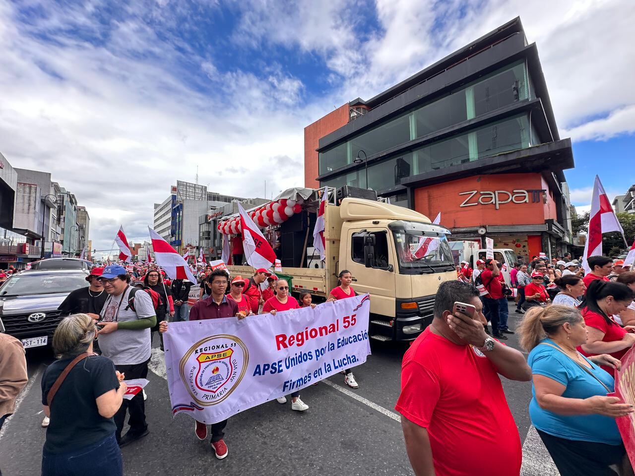 Marcha de educadores