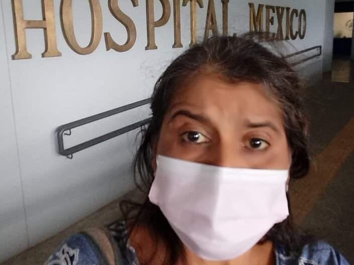 Rosaura Núñez Vargas, 52 años, paciente en espera de trasplante de hígado.