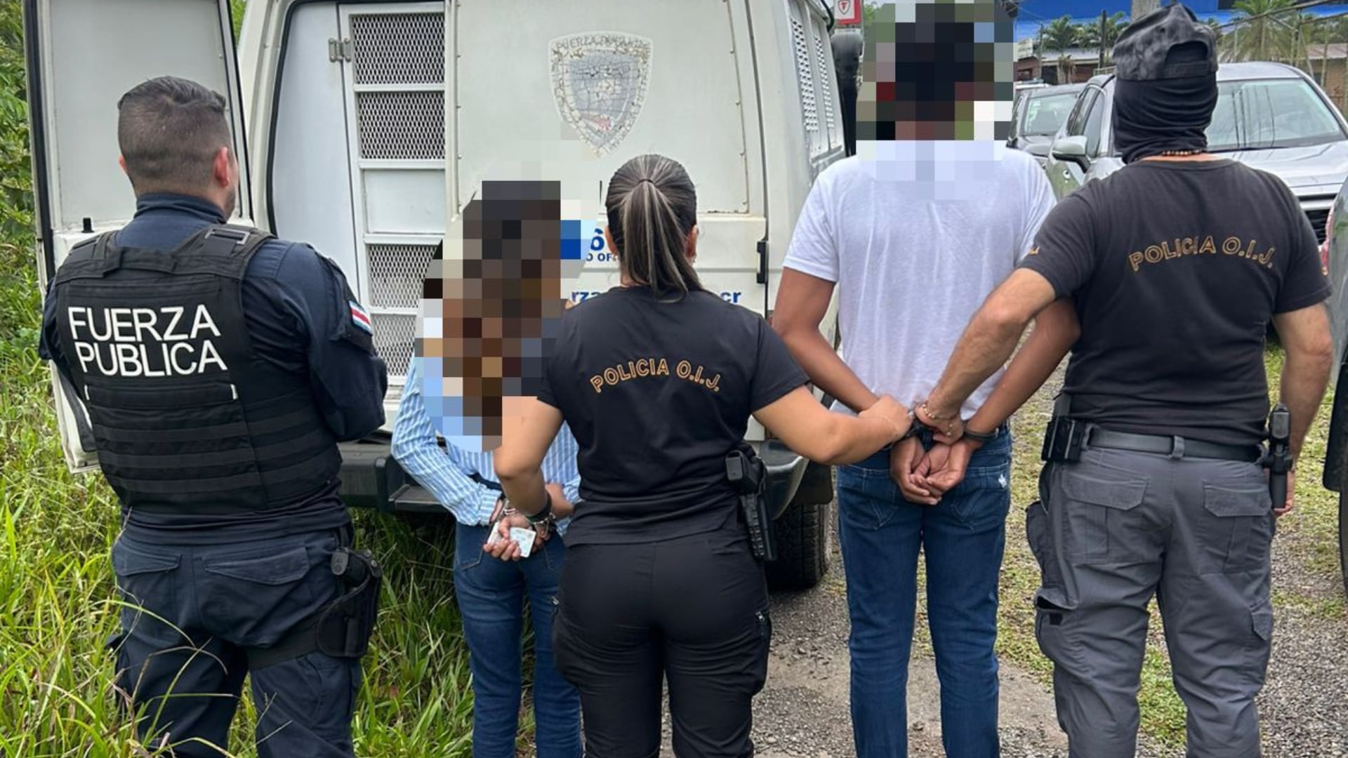 Los detenidos fueron puestos a las órdenes del Ministerio Público para que se les determine su situación jurídica.