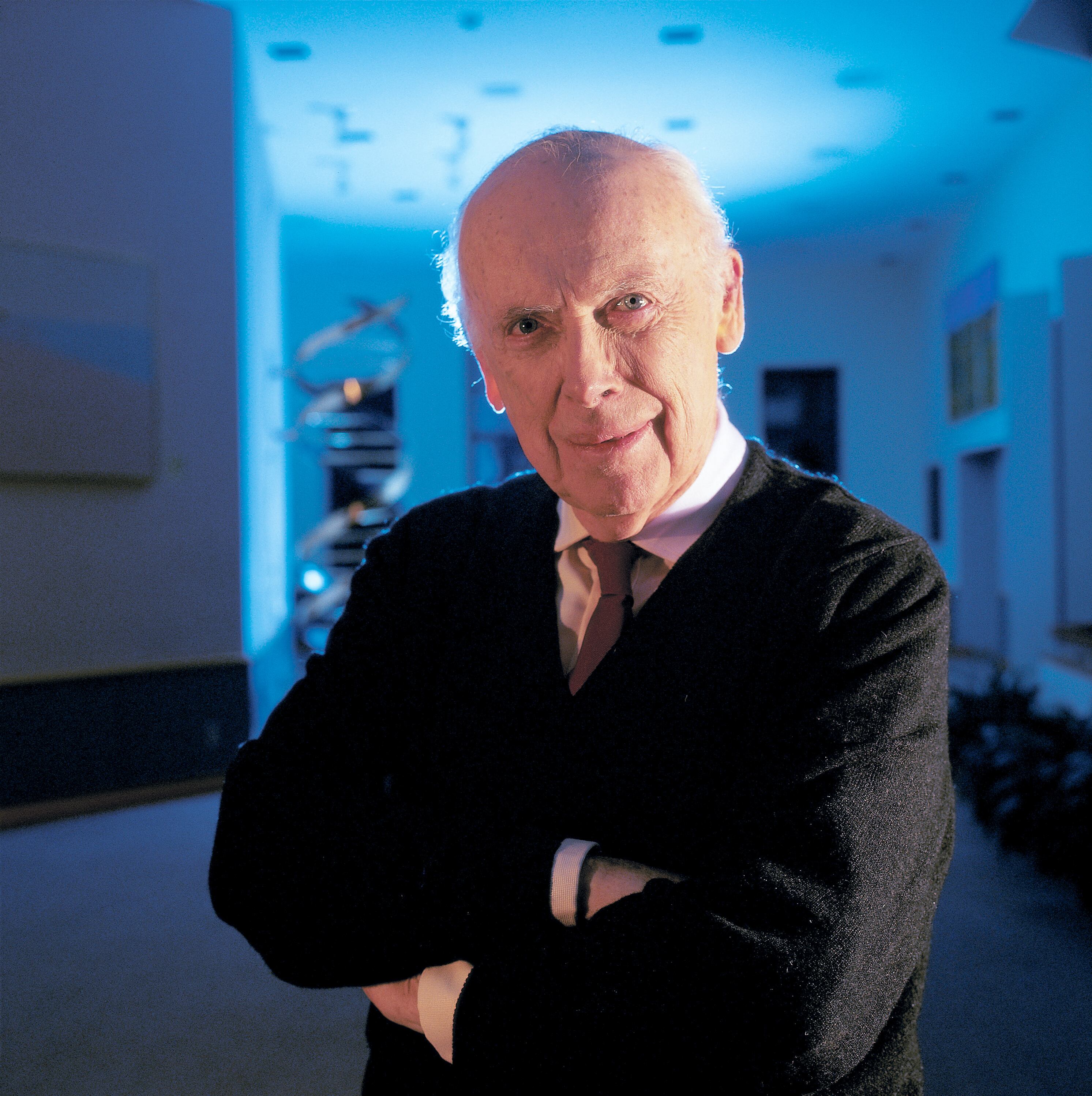 El Nobel Dr. James D. Watson en Cold Spring Harbor Laboratory.