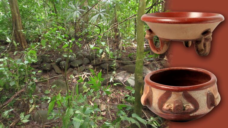 Lomas Entierros guarda secretos que nuestros arqueólogos buscan descifrar sobre qué se daba a cambio por las vasijas a nuestros antepasados. Foto: Cortesía y LN.